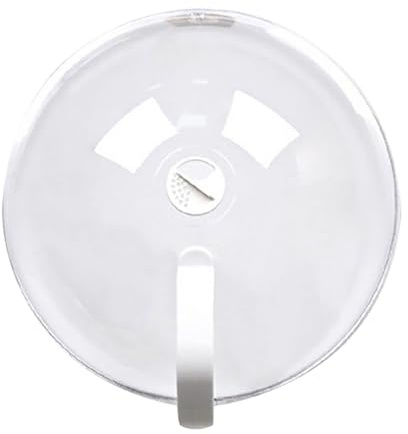 Mikrowellen Abdeckung, Mikrowellen-Spritzschutz für Lebensmittel, 23cm zum Erhitzen von Lebensmitteln - Abdeckhaube mikrowelle – Mikrowellenhaube-Transparenter mit Griff, Servierabdeckung, BPA-frei