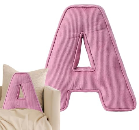 Keyubria Cojín Letra Prop de Escena de Peluche Lavable a Máquina