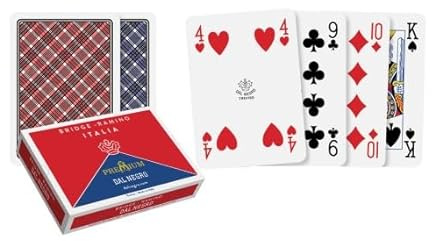 Generico 5 mazzi Carte Ramino Italia