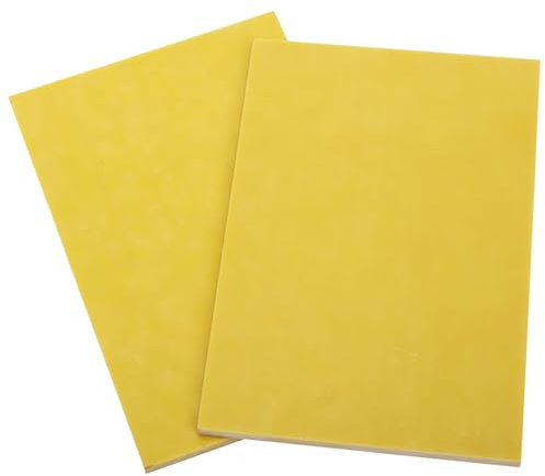 3240 epoxifiberglasisoleringsskiva - 250 mm x 250 mm, for gör-det-själv-batteripaket och prototyper(0.8mm-2Pcs)