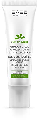 Laboratories Babé STOP AKN Keratolytische Flüssigkeit, 30 ml, für fettige Haut, Gesichtsbehandlung, Akne, Glykolsäure, Zellerneuerung, Verminderung von Flecken und Narben (178315832)