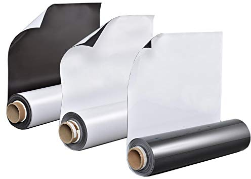 Smagtron Selbstklebende Folie - Klebefolie, Weiße Matt, Ideal für Kühlschrank und Whiteboards - 100x80cm - Sicher für Kinder, Büros und Bastelprojekte