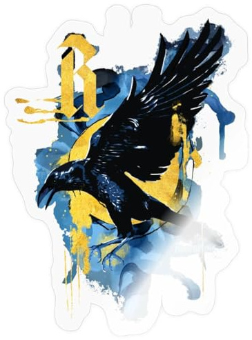 Harry Potter Haus Ravenclaw Rabe Sticker Aufkleber