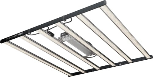 MARS HYDRO FC-E8000 LED Vollspektrum Pflanzenlampe Grow Lampe 800W150x150CM | Faltbare 800W LED für max. 2,5g/W Ertrag. Gleichmäßige, hotspotfreie Balken-Belichtung auf stolzen 150x150cm