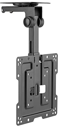 HALTERUNGSPROFI Premium TV Deckenhalterung, bis zu 105° neigbar für Dachschrägen, Höhe verstellbar, max. Traglast 20kg, max. VESA 200x200, bis 43 Zoll CM422M