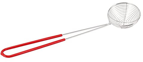 Doumneou Cuchara de Colador de ArañA de Acero Inoxidable de 8 Piezas, Colador de Espumadera de Alambre PequeñO para Olla, Tortellini y AlbóNdigas