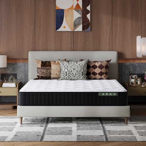 Novilla Materasso 160x190, Materasso Matrimoniale, Altezza 20 cm, Gel Memory Foam, Schiuma Traspirante in Fibra di Bambù, Supporto Comfort, Media Rigidità
