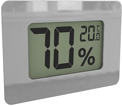 Hygromètre numérique d'intérieur, moniteur de température et d'humidité - Petites jauges d'humidité portables | Moniteur de température et d'humidité, hydromètre et humidimètre, humidimètre intérieur