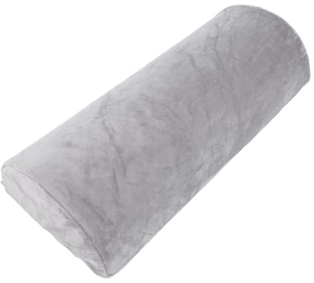 Halvmåne Midjekudde Bekväm Svankstödskudde Memory Foam Midjekudde för Huvud Fötter Nedre Ryggknän