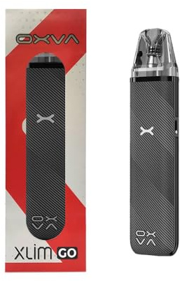 OXVA Xlim GO, Pod System, E-Zigarette, 1000 mAh, 2 ml, Farbe striped grey