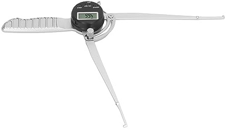 Calibrador interno digital 12.7-216mm con pantalla LCD | Pantalla LCD grande, mandíbulas de aleación, conversión de unidades métrica e inglesa, tornillo de bloqueo, aplicación ampli