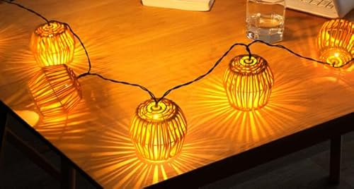 Ciskotu 3M Solar Lichterkette Aussen，10 LEDs Lampions Lichterketten Aussen Kugeln Wetterfest IP44 für Garten, Balkon, Party, Zimmer, Verandas, Wände