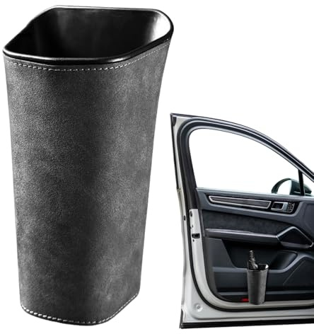 Porte-gobelet pour voiture | Poubelle pour véhicule, sac de rangement anti-déversement, camping, extérieur, voyage, moto, camping-car, porte-gobelet antidérapant pour porte de voiture