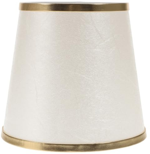 DOITOOL Lampenschirm Mit Clip Für Tischlampe Und Stehlampe Leichtes Eisenmaterial Kompakt 5.91X5.51X4.53In Für Wohnzimmer Schlafzimmer Büro Dekorative Lichtabdeckung