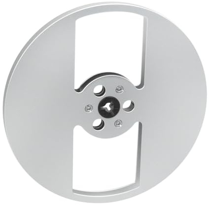 XAGMODSHN 1/4 7inch Empty Reel for Reel to Reel Tape Recorders for Open Reel Sound Deck, Aluminum Alloy Reel