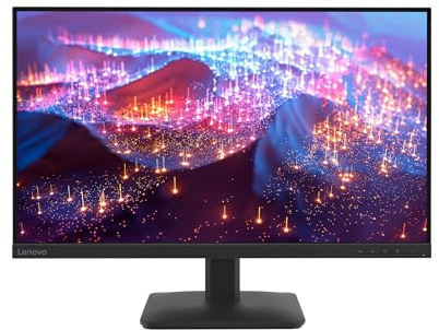 Lenovo L27-41 Monitor 27 FHD (1920x1080) Frameless, IPS, 100Hz, Regolabile, Porte HDMI e VGA, Cavo HDMI incluso - Raven Black