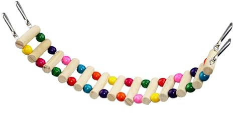 Climbing Ladder Toy Rodent Parrot Climbing Rope Parrot Bridge Bird Rope Ladder
