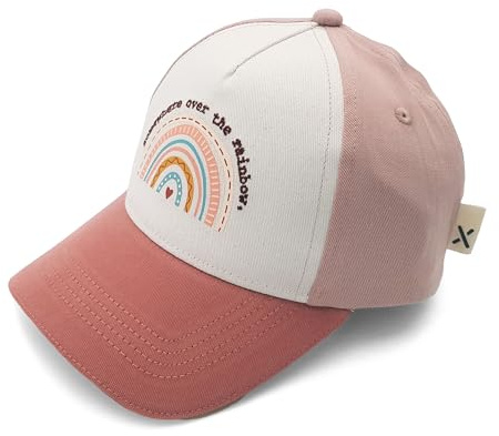 maximo Kids-Cap Regenbogen Klettverschluß
