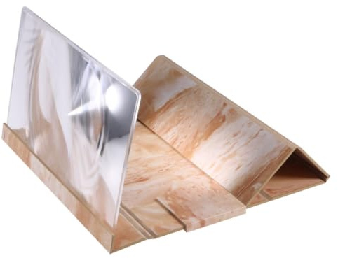 Ambiance Noël Amplificateur d'Écran de Téléphone 12 Pouces Pliable | Agrandisseur Écran, Anti-Buée Rayonnements, Usage Quotidien, Lecture, pour Collègues et Parents