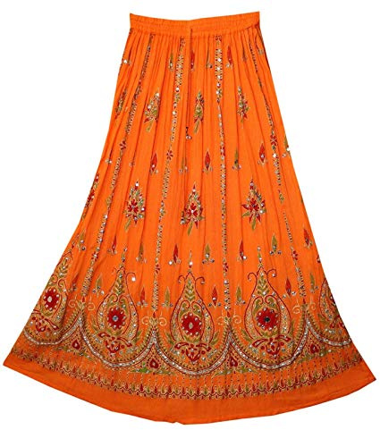 Radhykrishnafashions Women's Vintage Skirt (Pack of 1)