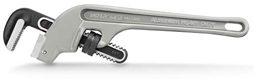 MAXPOWER Chiave per tubi a 45 gradi, in alluminio, estremità 35,6 cm, ideale per lavori vicini alla parete