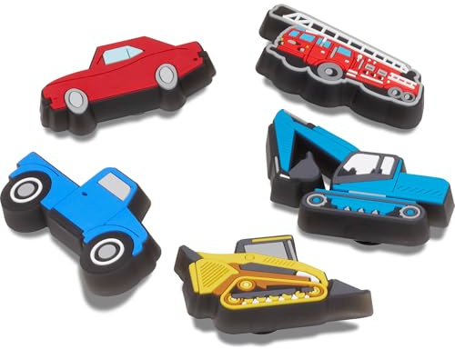Crocs Unisex Beleuchtet Autos und Lastwagen Schuhanhänger, Mehrfarbig