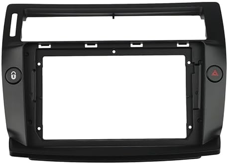 2 Din Bilradio Stereo Ljudplatta Fascia for Citroen C4 Quatre 9 Inch Big Screen Auto Android Player Panel for Dash Kit