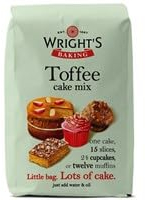 Its Just A Box Wrights Baking Toffee Cake Mix - Pack of 1 x 500g,500.00 g (Pack of 1)