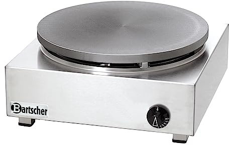 Bartscher Crépegerät Gas, 1 Platte, 400mm Gastronomiebedarf