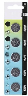 Batería de litio CR2016 3V de Fabriplus. Compacta y duradera, con dimensiones de 20x5x0,4 cm. Ideal para dispositivos electrónicos, relojes y juguetes. Potencia confiable.