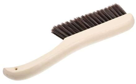 KOMBIUDA Bent Handle Bed Brush Hand Broom for Household Cleaning Duster Brush for Furniture and Countertops Multi Function Cleaning Tool for Indoor Use