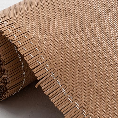 Schimmelfest Rattan,Wiener Geflecht Stuhl,PE Plastik Wasserdicht Rattan Geflecht,wiener Geflecht Meterware,Geflecht Wabengeflecht Zuschneidbare Rohrgeflecht-Rolle,für Möbel Heimdekoration(15.7 W*3.2f
