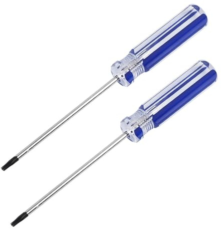 2 Stück T9H TR9 Torx Sicherheit Schraubendreher Magnetisch T9 Schraubendreher Kompatibel mit PS5 PS4 Controller Reparaturwerkzeuge