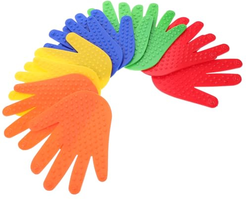 Abaodam Tactile Sensory Hand and Foot Carpet Markers Non Slip Sensory Massage Training Equipment for Kids Adults Classroom Kindergarten Home Team Building