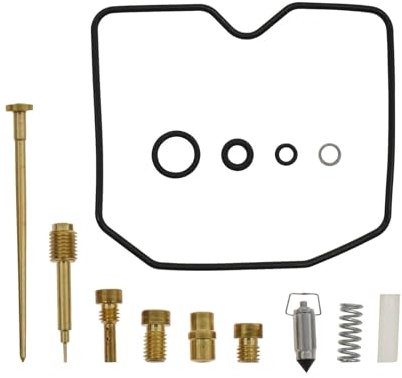 YHBH Carburateur Réglage Kits De Réparation De Carburateur pour Suzuki King Quad 300 4x4 LT-F4WDX 1991-1998 : Gicleur Principal Et Aiguille D'huile Carburateur Remplace