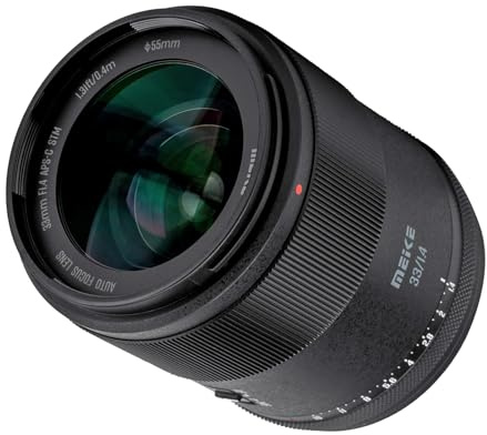 Meike Obiettivo autofocus 33 mm F1.4 AF STM APS-C ritratto compatibile con Nikon Z Mount