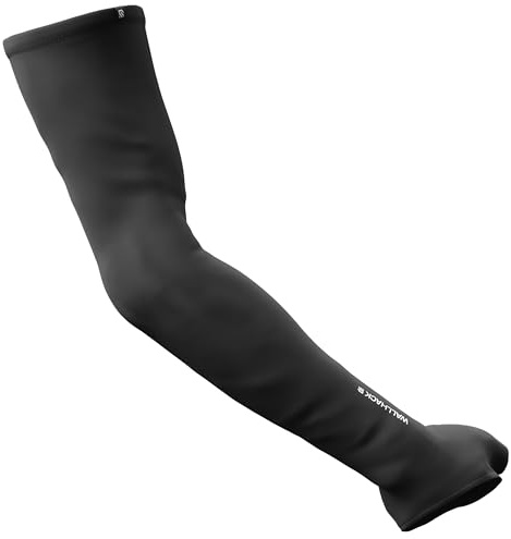 Wallhack Gaming Pro Sleeve With Glove | Low-Friction, High Comfort Performance | Improve comfort on cloth and glass mouse pads | Full sleeve Design, Palm Cover L/XL Black
