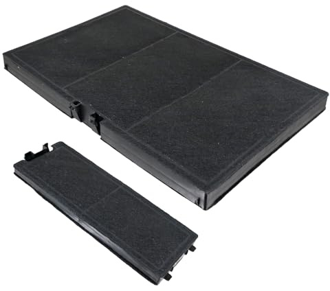 SPARES2GO Kohlefilter für Siemens LC67 LC87 LC91 LC98 Dunstabzugshaube (2 Filter)