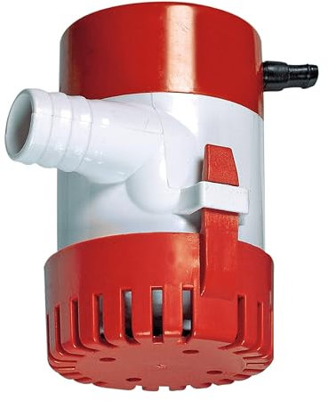 Valex Elettropompa Sommergibile Acque Chiare 12V ES550A Automatica, a batteria, Pompa di Sentina