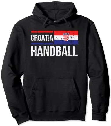 Kroatien Handball Flagge Fan Team Spieler Trikot Geschenk Pullover Hoodie
