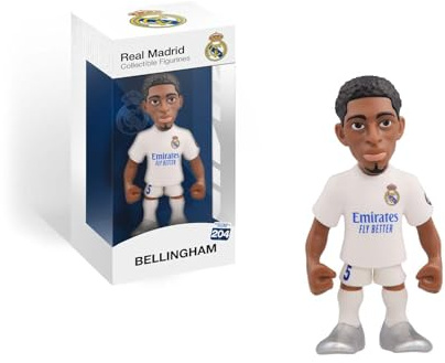 MINIX Collectible FIGURINES MN18383 Bellingham-figur, Real Madrid, samlarobjekt 12 cm för utställning, presentidé för barn och vuxna, fotbollsfans