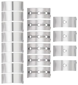 Accessori for moto 8 cuscinetti di biella e 10 cuscinetti di albero motore compatibili con ZR750LA Z750S Z750R ZR800 ZR1000 Z800 universale(Oversize25)