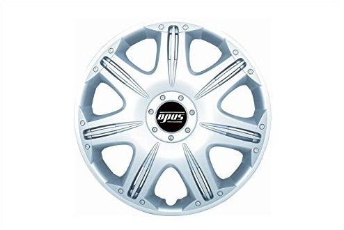 Radkappen Satz 15 Zoll Opus silber von Petex (1350-1827) Radzierblenden, Radblenden, Felgendeckel, Raddeckel, Stahlfelge