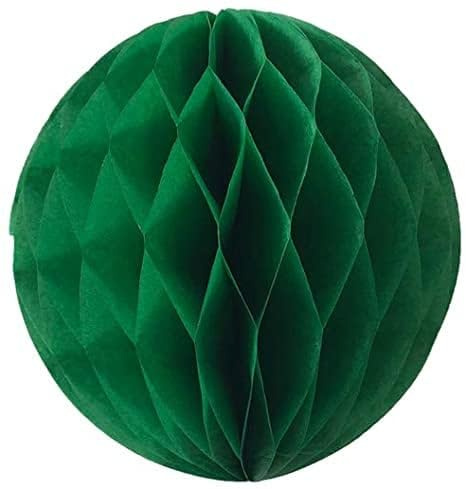5 x Honeycomb/Wabenball dunkelgrün 35 cm