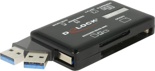 DELOCK ARJETAS SUPERSPEED USB para TARJETAS DE Speed Speed CARJETAS DE Speed CF/SD/Micro SD/MS / M2 / XD
