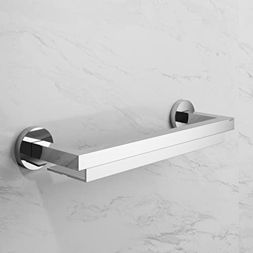 Keuco Edition 90 Duschablage 34 cm, ohne Bohren, Aluminium verchromt