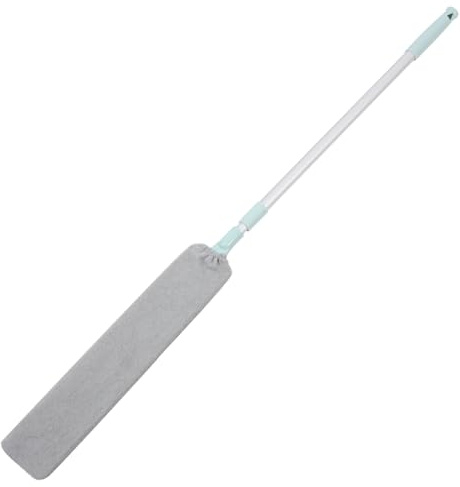 Plumero Multifuncional para Limpieza de Polvo Mango Portátil, Material de Fibra Delicada y Plástico PP, Adecuado para Limpiar Teclados y Rejillas Hogar