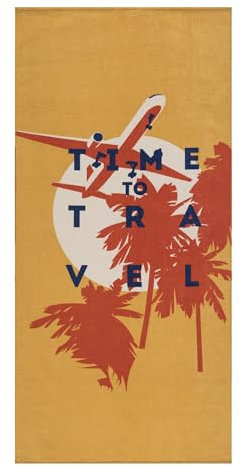 Maisonette Strandtuch 100% Baumwolle Groß - Reise Strandlaken Schnelltrocknend - Strandbadetuch Leicht Für Damen und Herren - (75x150 cm), Travel