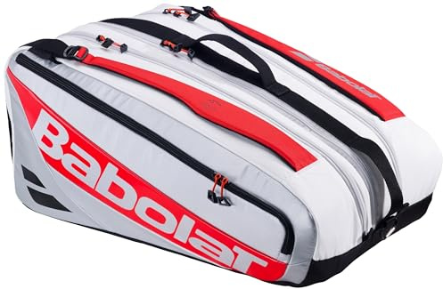 Babolat pro Juan Lebron 2025 Padelschlägertasche Weiß - Silber