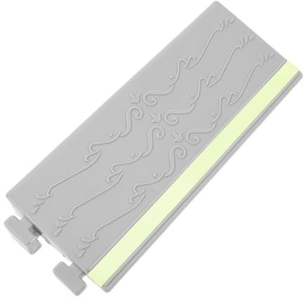 FRCOLOR Bodenübergangsrampe Kunststoff Mit Rutschfester Oberfläche 25x5cm Klettermatte Für Saugroboter Und Rollstühle Leuchtende Schwellenrampe Für Innenräume Türstufen Und Treppen